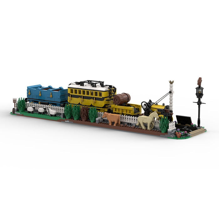 MOC - 176642 Stephenson's Rocket Building Blocks - LesDiy - MOC -