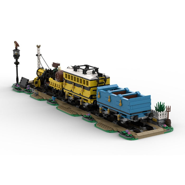 MOC - 176642 Stephenson's Rocket Building Blocks - LesDiy - MOC -