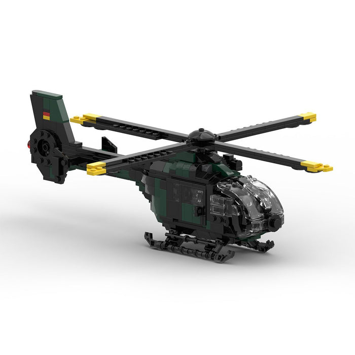 MOC - 176643 European EC 135 Helicopter Military - LesDiy -