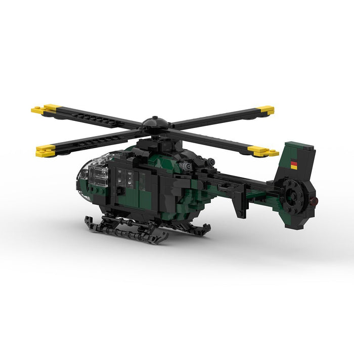MOC - 176643 European EC 135 Helicopter Military - LesDiy -