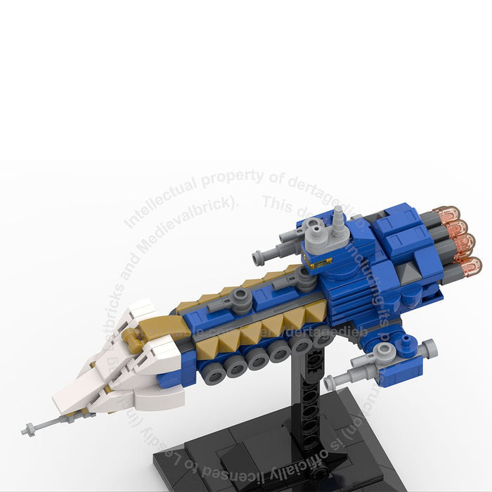 MOC - 176696 Warhammer 40k Light Cruiser - LesDiy -
