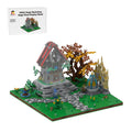MOC - 176955 Medieval Display Stand for 40601 majisto’s magical workshop Building Blocks - LesDiy -