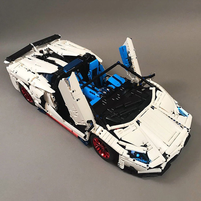 MOC - 17698 Lamborghini Aventador SVJ Roadster - Dynamic - LesDiy -