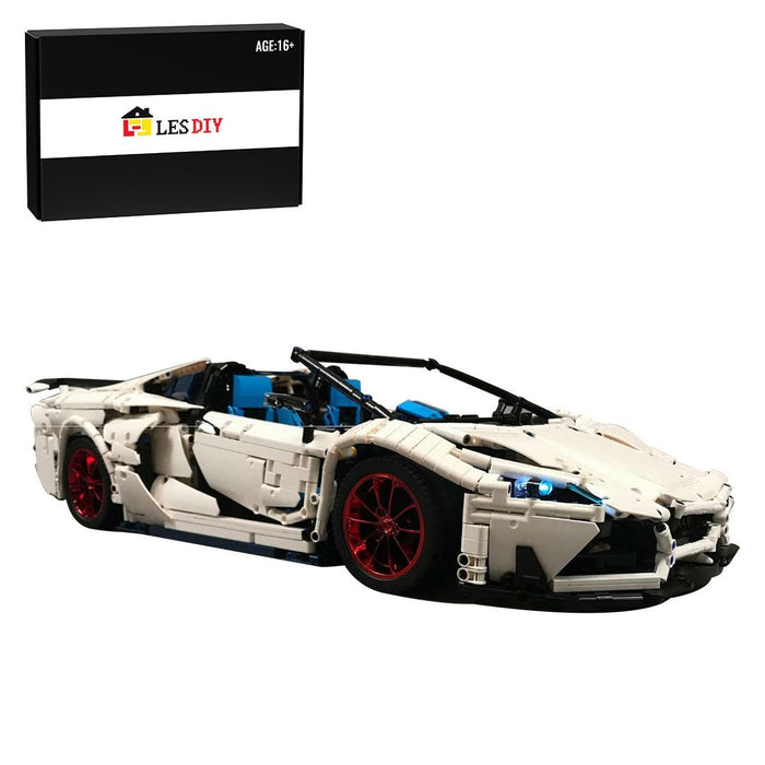 MOC - 17698 Lamborghini Aventador SVJ Roadster - Dynamic - LesDiy -