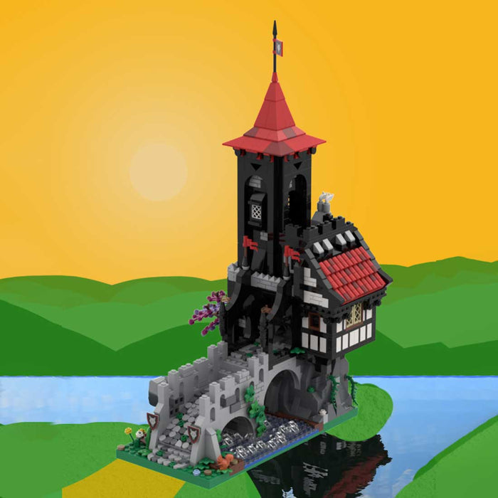 MOC - 177039 Wolfpack River Fort - LesDiy -