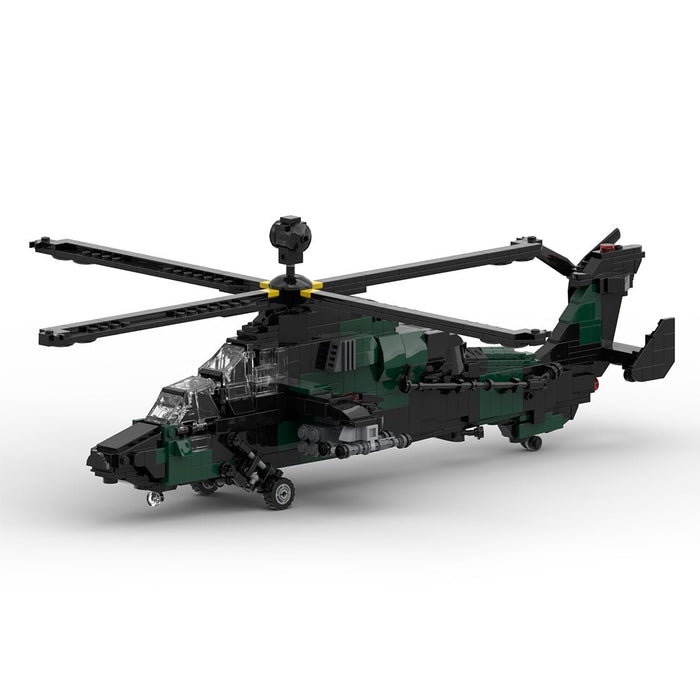 MOC - 177490 EC 665 Tiger Armed European Helicopter Military - LesDiy -
