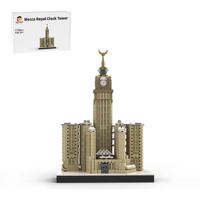 MOC - 177867 Mecca Royal Clock Tower Building Blocks - LesDiy - Building Blocks -