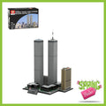 MOC - 177998 World Trade Center Complex 1:800 Scale Building Blocks - LesDiy - Building Blocks -