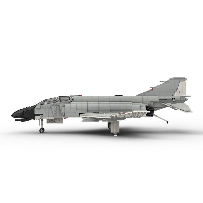 MOC - 178143 F - 4 PHANTOM II - 1:35 Scale - LesDiy - building blocks - Green