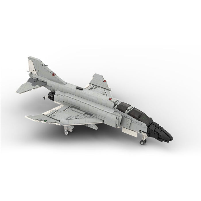 MOC - 178143 F - 4 PHANTOM II - 1:35 Scale - LesDiy - building blocks - Green