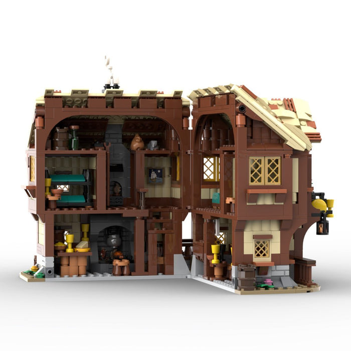 MOC - 179403 Tavern - Medieval Village - LesDiy -