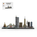 MOC - 181871 1/2000 New York City Skyline 1970's Building Blocks - LesDiy - Building Blocks -