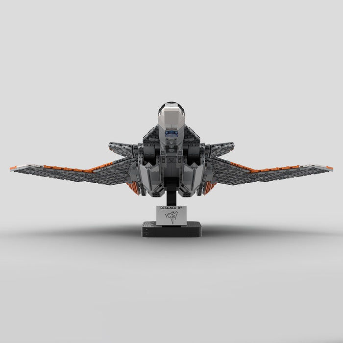 MOC - 181911 1:35 Scale X - 02S Strike Wyvern Building Blocks - LesDiy - Building Blocks -