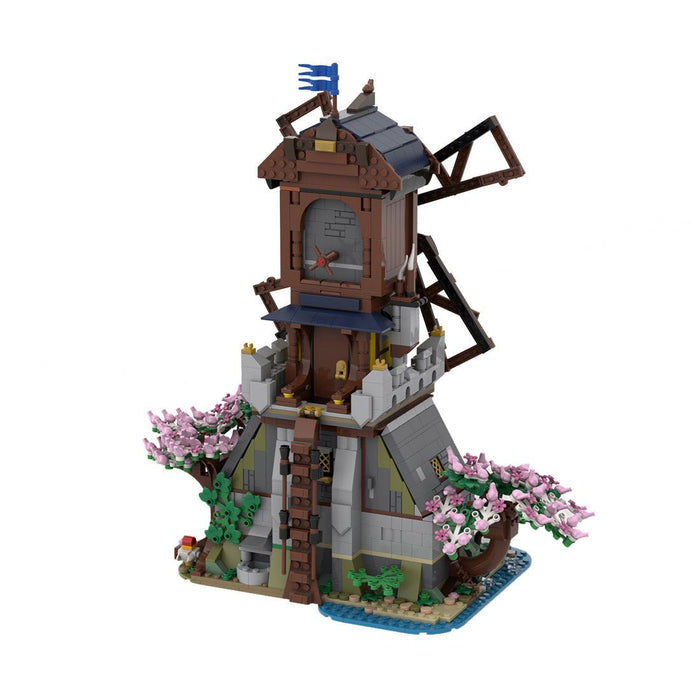 MOC - 182124 Forest Windmill Building Blocks - LesDiy -