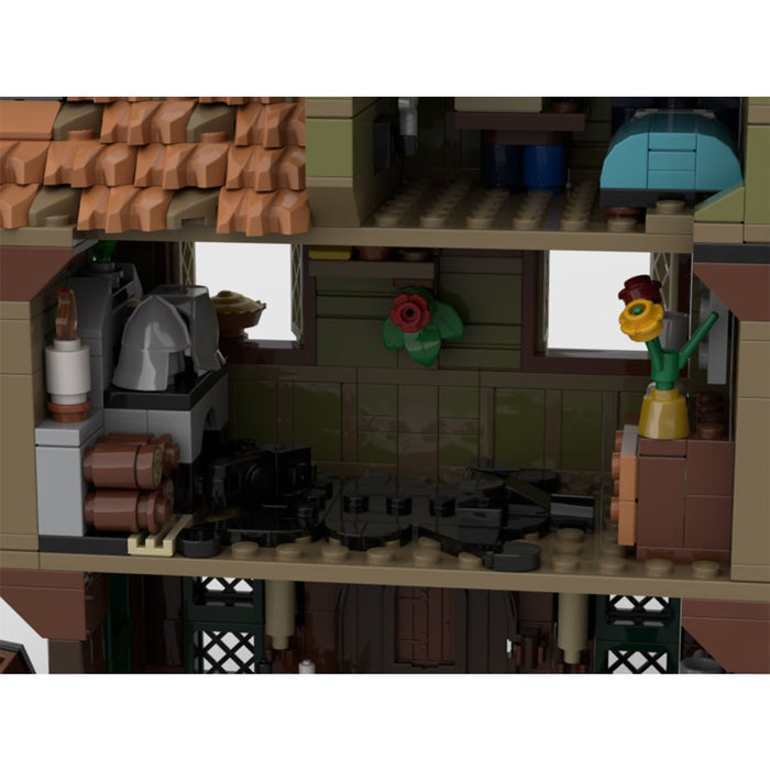 MOC - 182279 Medieval Village - LesDiy -