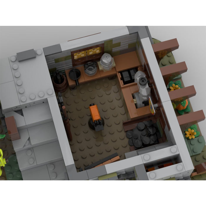 MOC - 182279 Medieval Village - LesDiy -