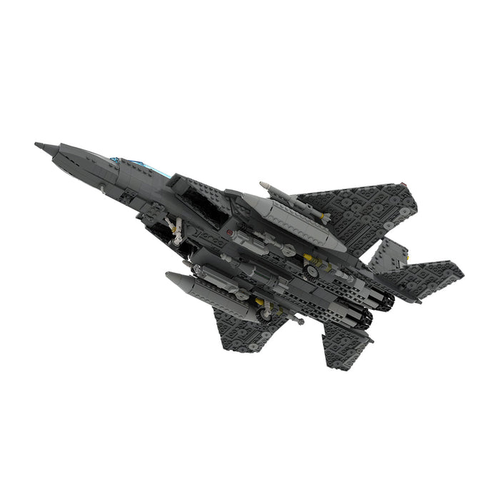 MOC - 184160 F - 15 E | STRIKE EAGLE - 1:34 Scale (v2) - LesDiy -