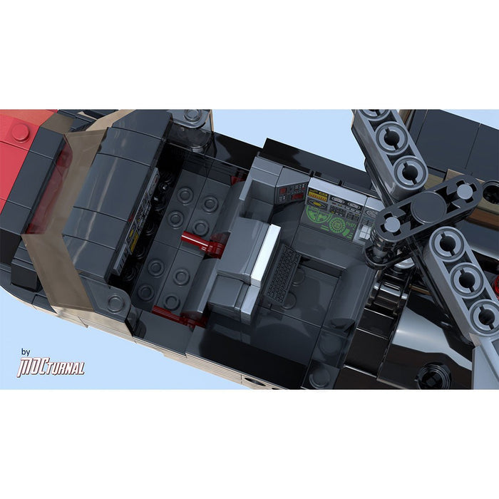 MOC - 184933 AIRWOLF series: REDWOLF - LesDiy -