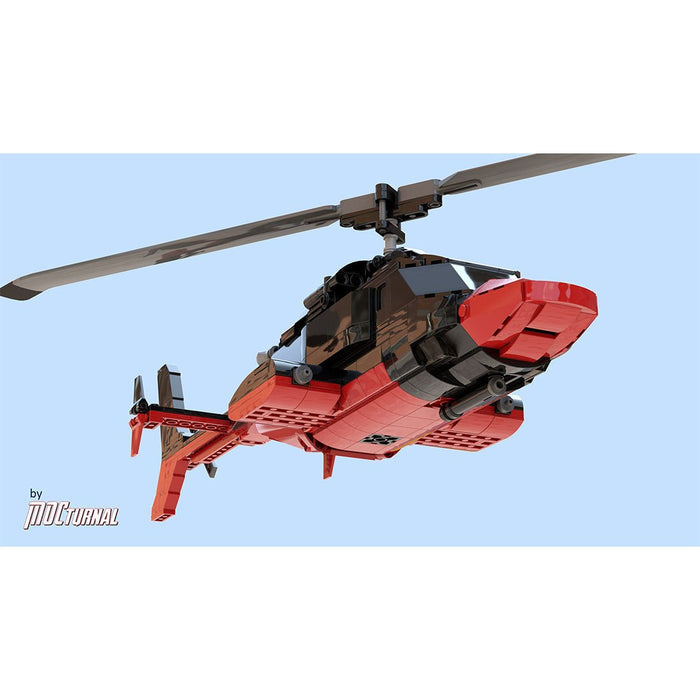 MOC - 184933 AIRWOLF series: REDWOLF - LesDiy -