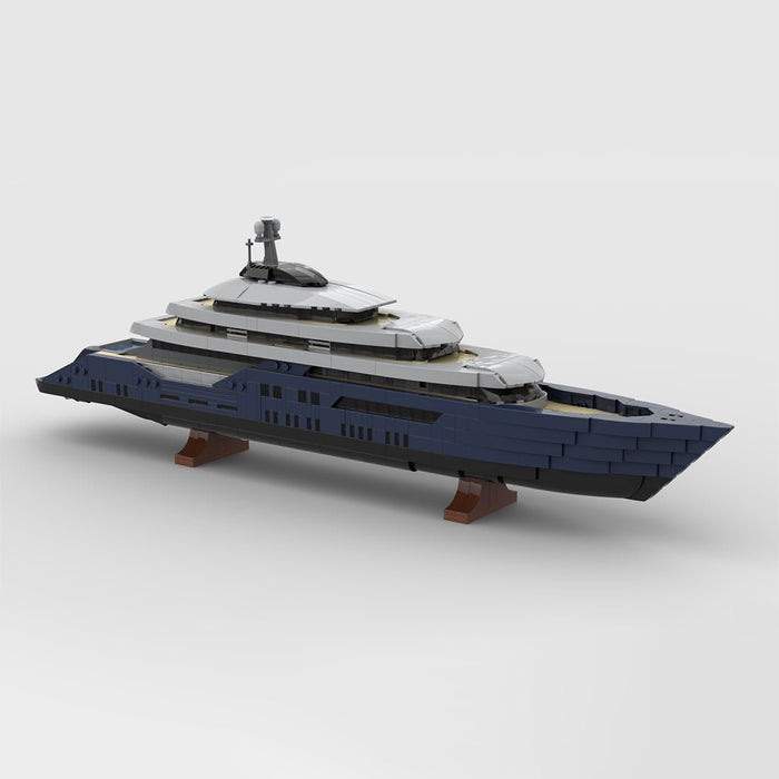 MOC - 185088 Luxury Yacht (Mini Scale) - LesDiy -