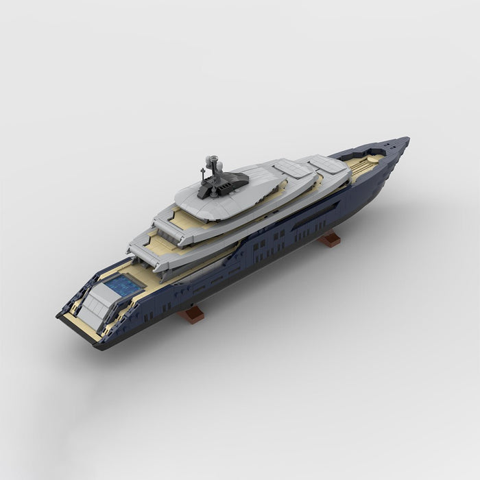MOC - 185088 Luxury Yacht (Mini Scale) - LesDiy -