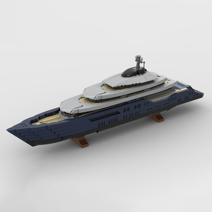 MOC - 185088 Luxury Yacht (Mini Scale) - LesDiy -