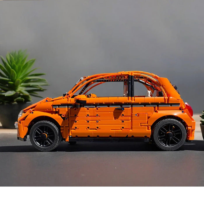 MOC - 185474 Fiat 500c Building Blocks - LesDiy - building blocks -