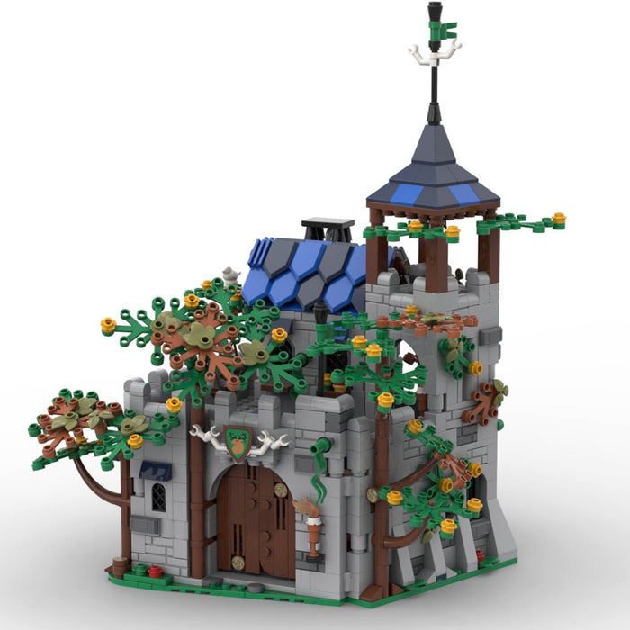 MOC - 185913 Castle Forest - Forestmens Building Blocks - LesDiy -