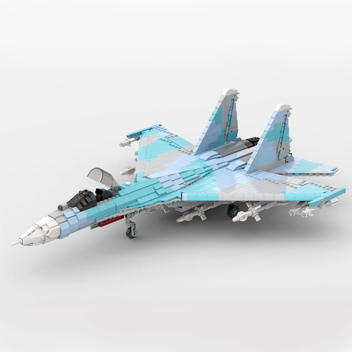 MOC - 186091 Su - 27 Building Blocks - LesDiy -