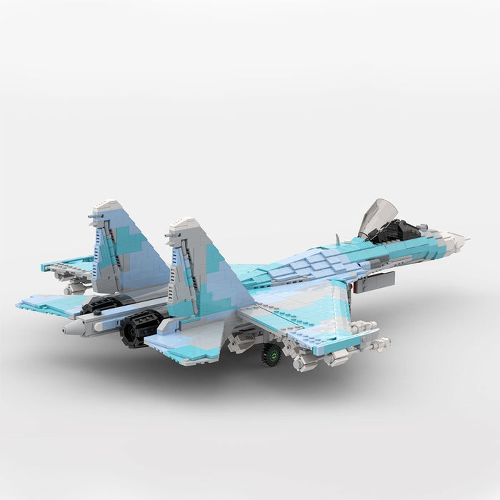 MOC - 186091 Su - 27 Building Blocks - LesDiy -