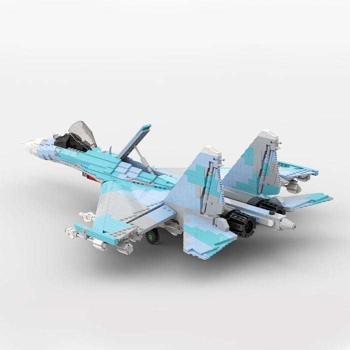 MOC - 186091 Su - 27 Building Blocks - LesDiy -