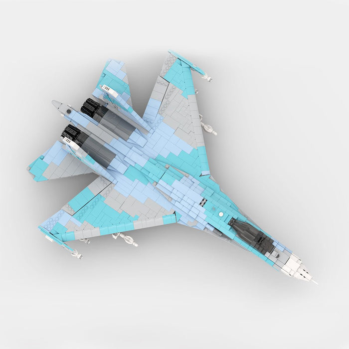 MOC - 186091 Su - 27 Building Blocks - LesDiy -