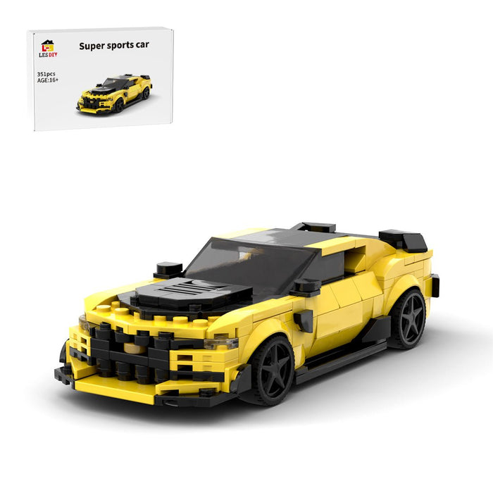 MOC - 186862 Bumblebee Chevrolet Camaro Building Blocks - LesDiy - Building Blocks -