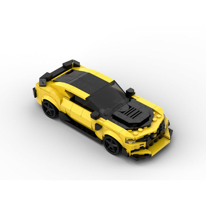 MOC - 186862 Bumblebee Chevrolet Camaro Building Blocks - LesDiy - Building Blocks -
