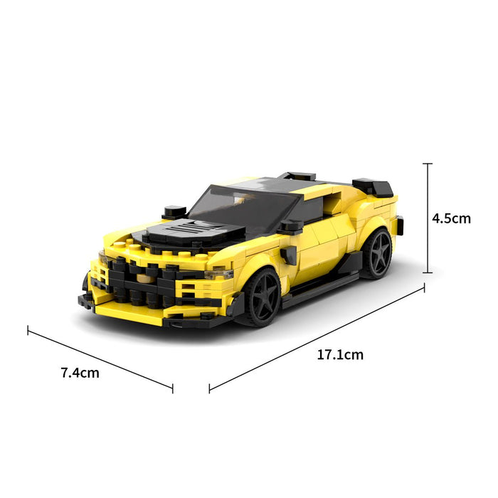 MOC - 186862 Bumblebee Chevrolet Camaro Building Blocks - LesDiy - Building Blocks -
