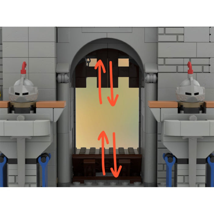 MOC - 187043 Lion's caslte - LesDiy -