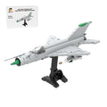 MOC - 187830 MiG - 21bis "Fishbed - L/N" Supersonic Jet Fighter Military - LesDiy -
