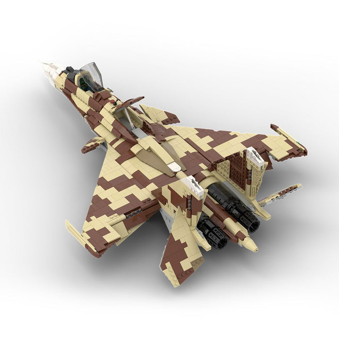 MOC - 188968 Sukhoi | SU - 37 TERMINATOR - 1:34 Scale (v2) - LesDiy -