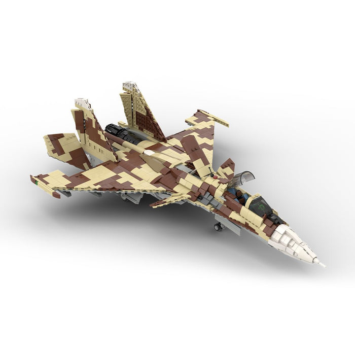 MOC - 188968 Sukhoi | SU - 37 TERMINATOR - 1:34 Scale (v2) - LesDiy -