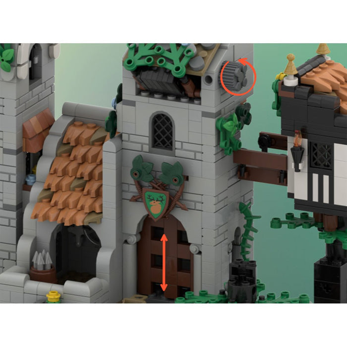 MOC - 189040 Forest Castle - LesDiy -