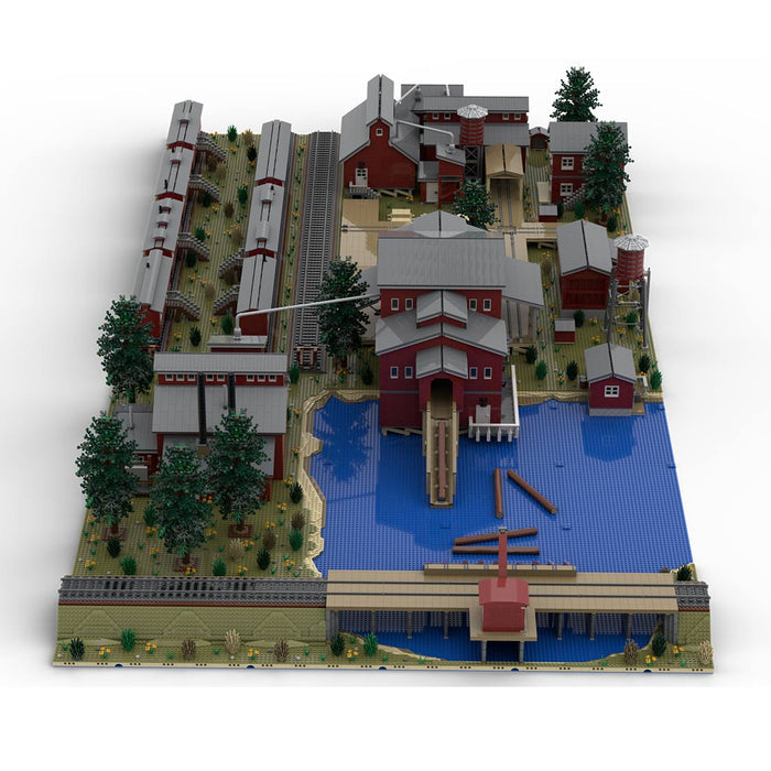 MOC - 189550 Sawmill Series: Pump House Model 2 - LesDiy - Locomotive -