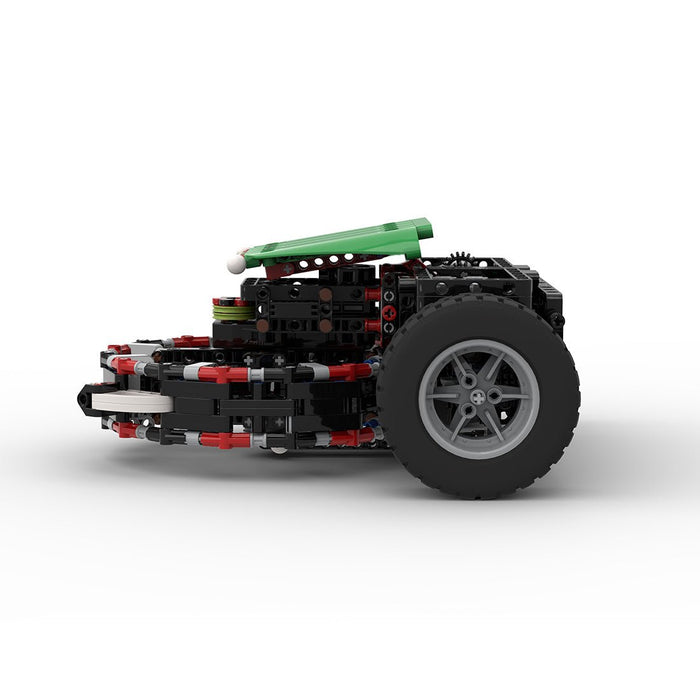 MOC - 189565 Vegas - BattleBot Combat Robot Horizontal Spinner - LesDiy - With Motor