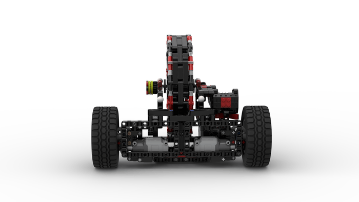 MOC - 189565 Vegas - BattleBot Combat Robot Horizontal Spinner - LesDiy - With Motor