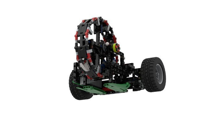 MOC - 189565 Vegas - BattleBot Combat Robot Horizontal Spinner - LesDiy - With Motor