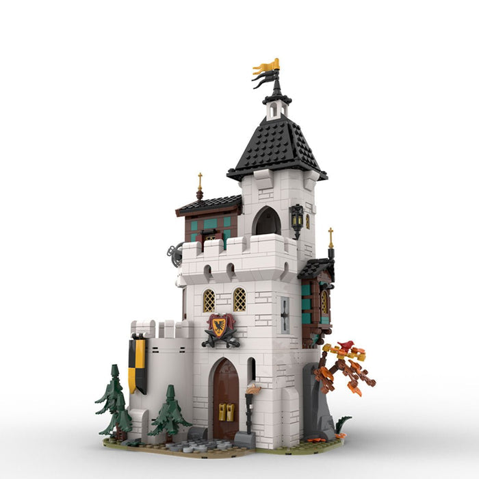 MOC - 189672 White tower Building Blocks - LesDiy - Building Blocks -