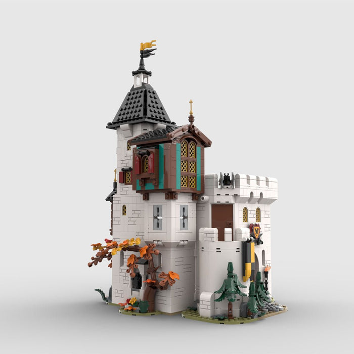 MOC - 189672 White tower Building Blocks - LesDiy - Building Blocks -