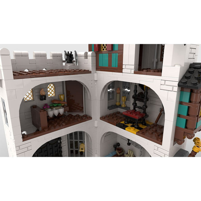 MOC - 189672 White tower Building Blocks - LesDiy - Building Blocks -