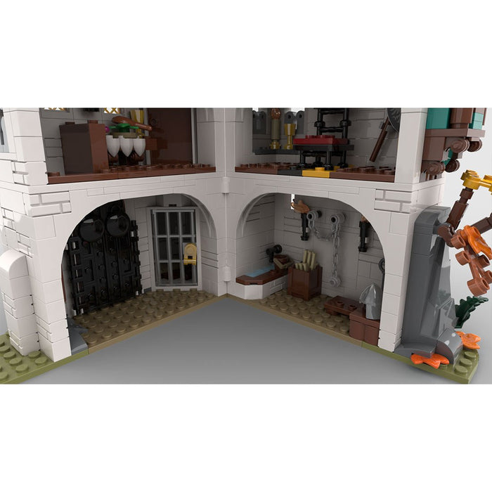MOC - 189672 White tower Building Blocks - LesDiy - Building Blocks -