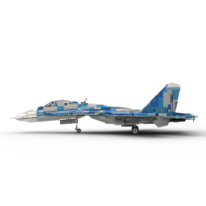 MOC - 190117 1/35 Scale Sukhoi | SU - 33 Flanker D Building Blocks - LesDiy - building blocks -