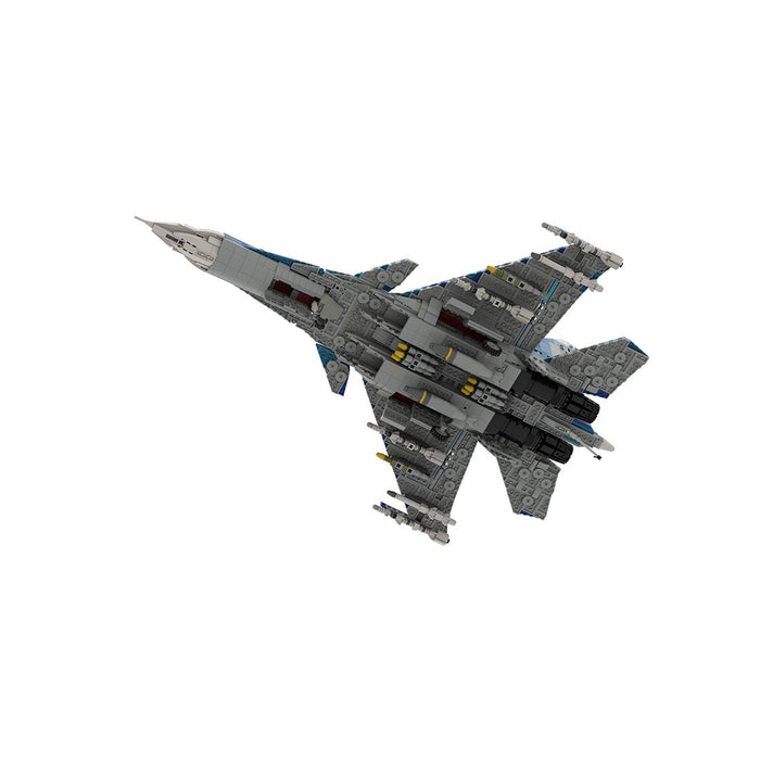 MOC - 190117 1/35 Scale Sukhoi | SU - 33 Flanker D Building Blocks - LesDiy - building blocks -